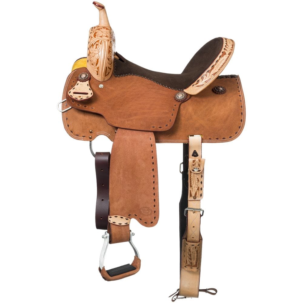 Royal King® Youth Reno Roughout Barrel Saddle